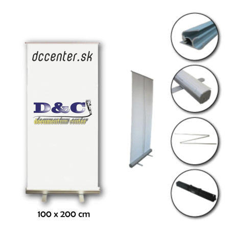 Roll Up s vlastným dizajnom