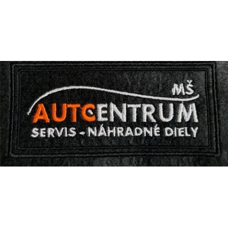 Výšivka, strojové vyšívanie loga