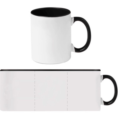 Hrnček s farebným vnútrom 330 ml