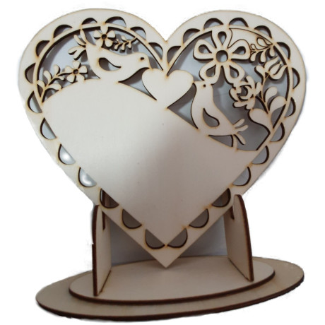 Srdiečko Poďakovanie rodičom