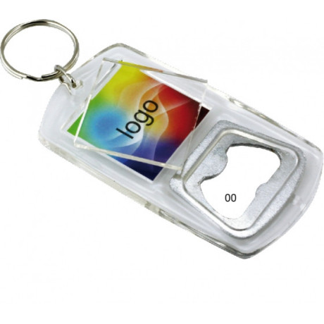 Plastový otvárač s miestom na zális loga