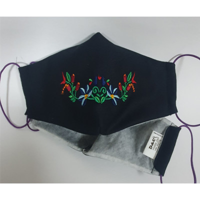 Ochranné rúška -dizajnové vyšívané