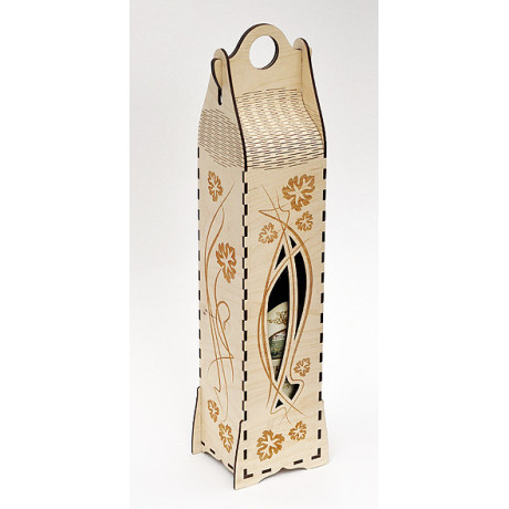 Elegáns boros doboz