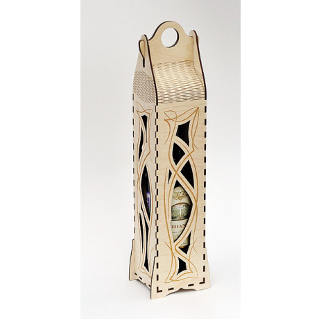 Elegáns boros doboz