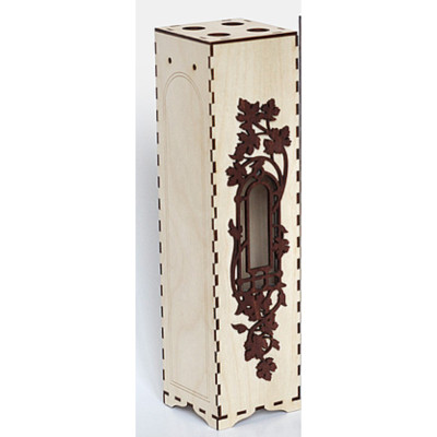 Elegáns boros doboz