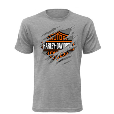 Trička s 3D tlačou Harley Davidson