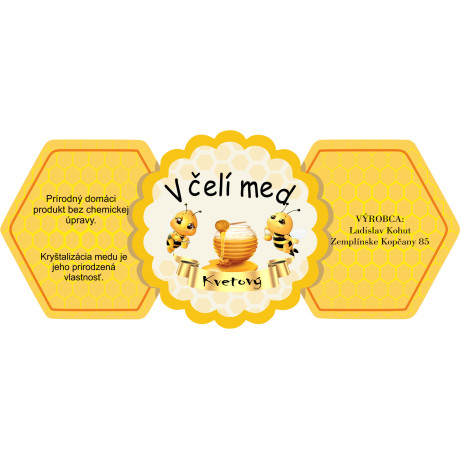 Méz címke