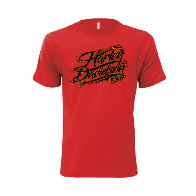 Trička s  tlačou Harley Davidson