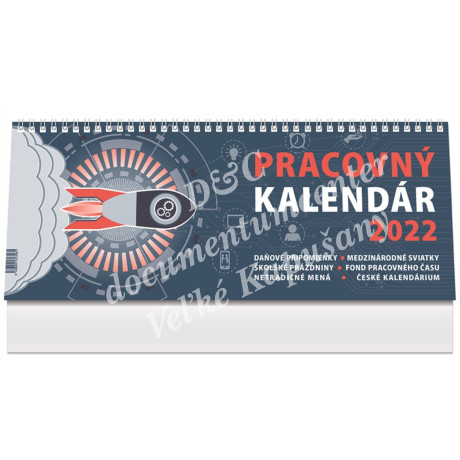 Pracovný kalendár 2022