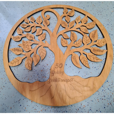 Strom života drevený