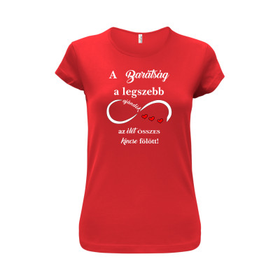 Nyomtatott női póló