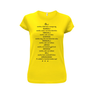 Nyomtatott női póló