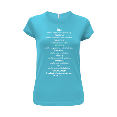Nyomtatott női póló