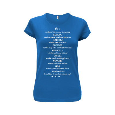 Nyomtatott női póló