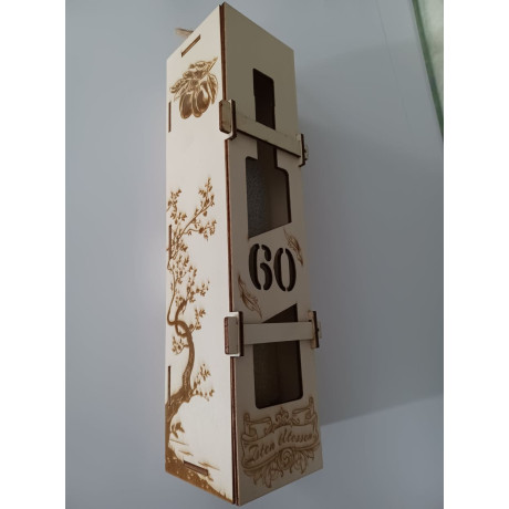 Elegáns boros doboz