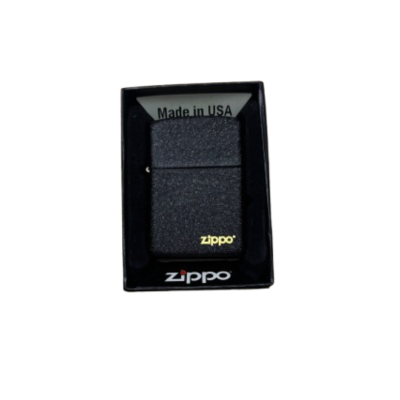 Zippo benzines öngyújtó homokfekete díszdobozos csomagolásban!