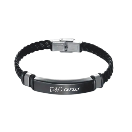 Kožený náramok s možnosťou gravírovania