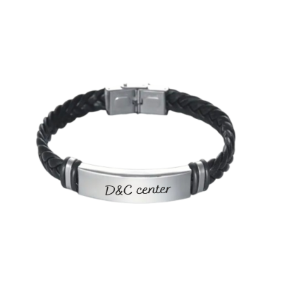 Kožený náramok s možnosťou gravírovania