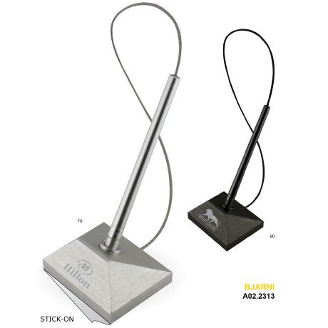 Hliníkový stojanček s guľôčkovým perom